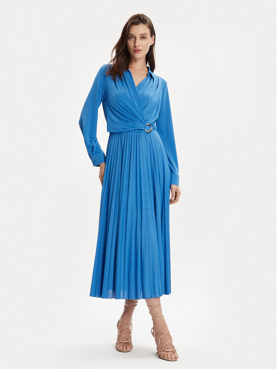 Marella Rochie de zi Evelin 2413621011 Albastru Regular Fit