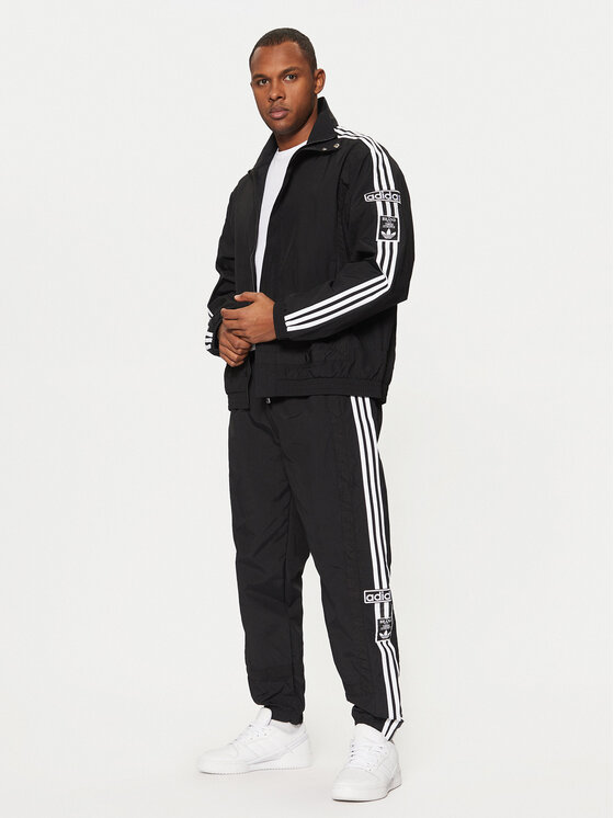 adidas adidas Pantaloni trening Adibreak JD4257 Negru Loose Fit