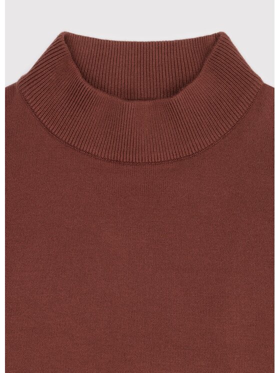 Pako Lorente Pako Lorente Sweter P26WN-2X-015 Miedziany Classic Fit