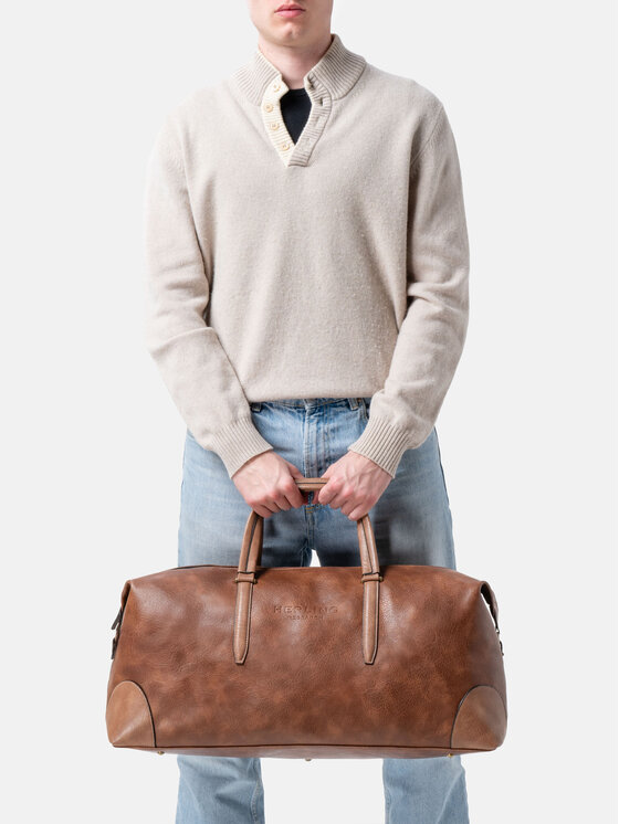 Herling Herling Borsa da viaggio Keegan Marrone