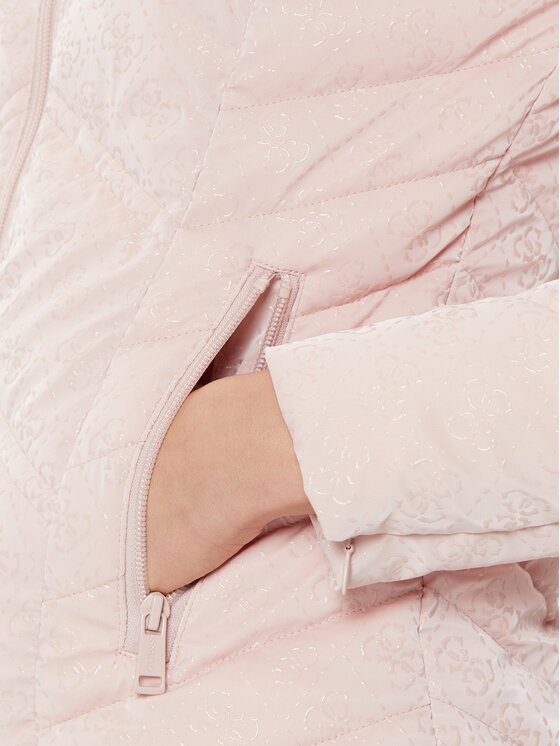 Guess Guess Geacă din puf W5RL00 WGV30 Roz Regular Fit