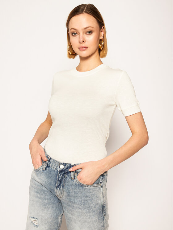 Marc O'Polo Marc O'Polo T-Shirt 003 2109 51459 Λευκό Regular Fit