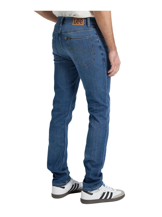 Lee Lee Jeansy 112376374 Niebieski Slim Fit
