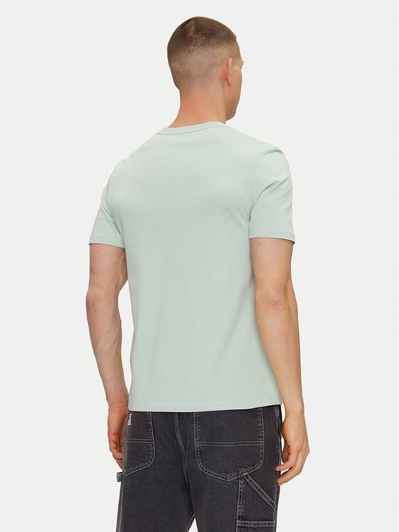 Timberland Timberland Póló TB0A5UPQ Zöld Regular Fit