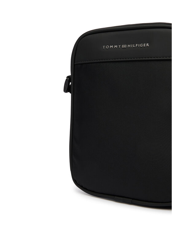 Tommy Hilfiger Tommy Hilfiger Maža rankinė Th Repreve Mini Reporter AM0AM14150 Juoda