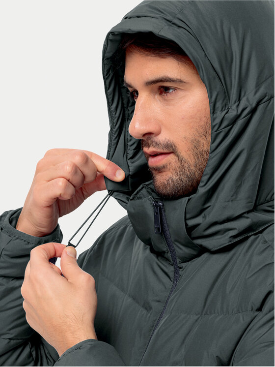 Jack Wolfskin Jack Wolfskin Pernata jakna Colonius Jkt 1207431 Zelena Regular Fit