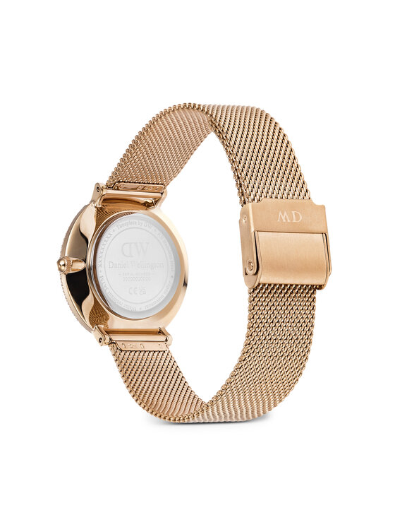 Daniel Wellington Daniel Wellington Ročna ura Crystalline Bezel 3 DW00100823 Rožnato zlato