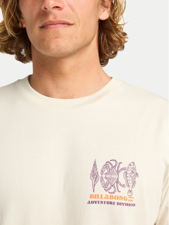 Billabong Billabong T-Shirt Fauna EBYZT00385 Μπεζ Regular Fit