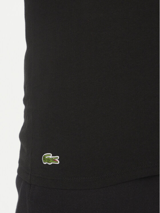 Lacoste Lacoste Set od 3 majice TH9008 Crna Slim Fit
