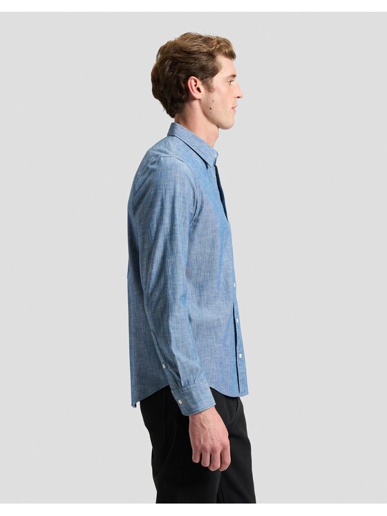 Lee Lee Koszula SHIRT Niebieski Regular Fit