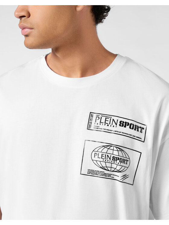 Plein Sport Plein Sport T-shirt 28013 Bianco Regular Fit