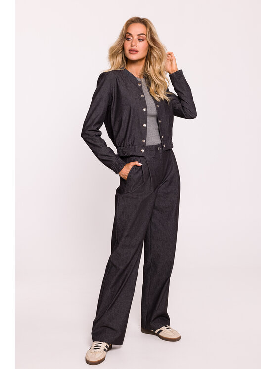 Made of Emotion Made of Emotion Bunda bomber m800 Šedá Active Fit