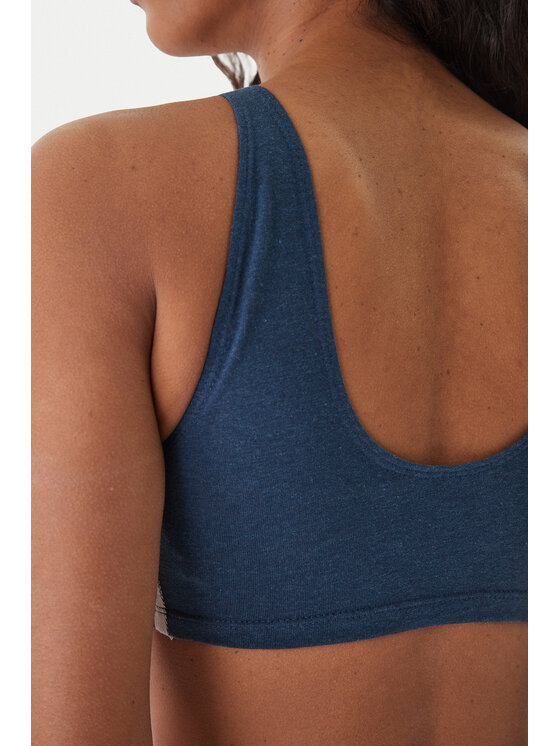 adidas adidas Top grudnjak Fakten GN4384 Tamnoplava