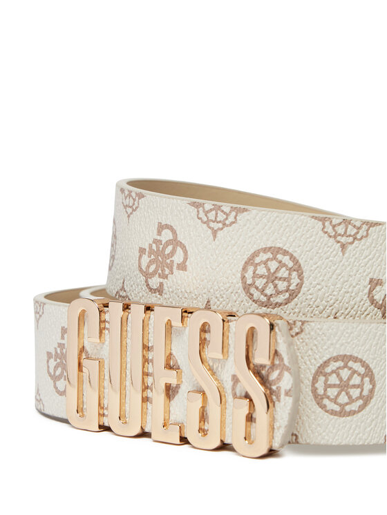 Guess Guess Curea de Damă BW9173 P4435 Écru