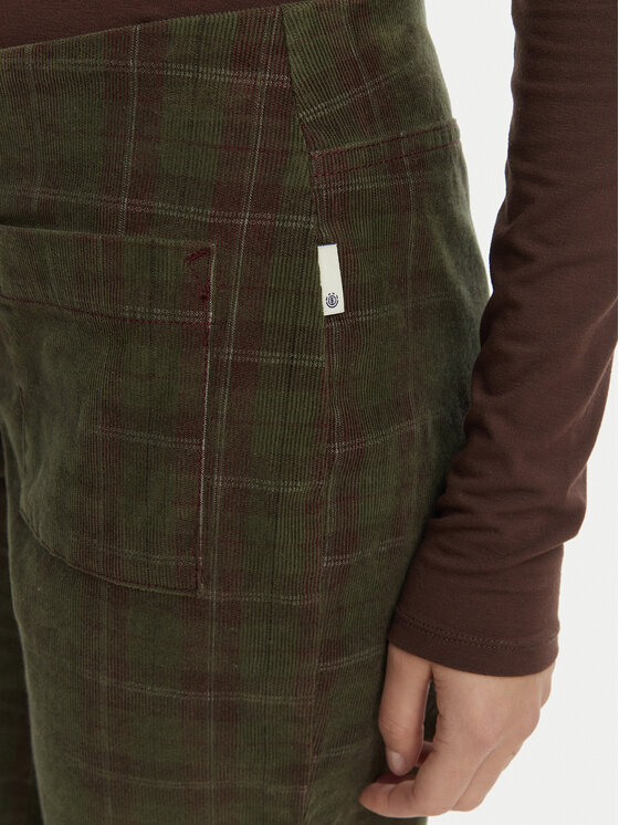 Element Element Pantaloni din material Westward Corduroy W ELJNP00129 Colorat Bootcut Fit