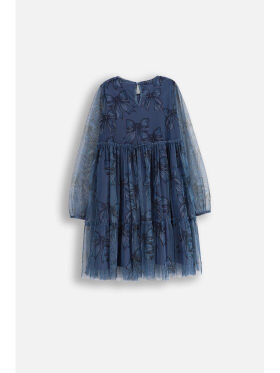 Coccodrillo Coccodrillo Sukienka ZC5128101FGJ-015 Granatowy Regular Fit