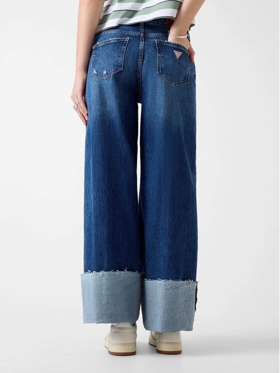 Guess Jeans Guess Jeans Jeansy 180131 Modrá Relaxed Fit