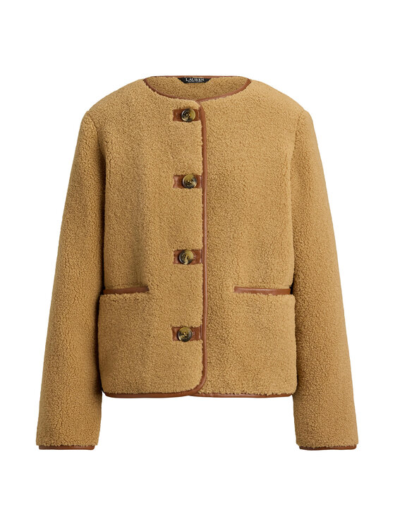 LAUREN RALPH LAUREN LAUREN RALPH LAUREN Bunda pro přechodné období 297P23442004 Tmavě béžová Regular Fit