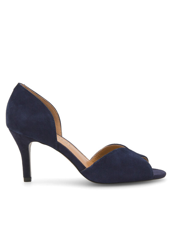 Pantofi cu toc subțire Sergio Bardi WYL3026-3Z-SB Bleumarin
