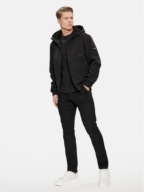 Calvin Klein Calvin Klein Kurtka przejściowa K10K111026 Czarny Regular Fit