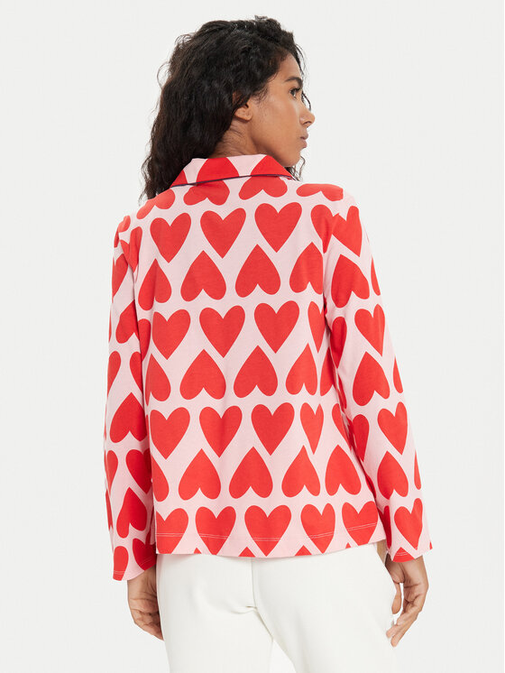 United Colors Of Benetton United Colors Of Benetton Сорочка-піжама 3MR73M05V Червоний Regular Fit