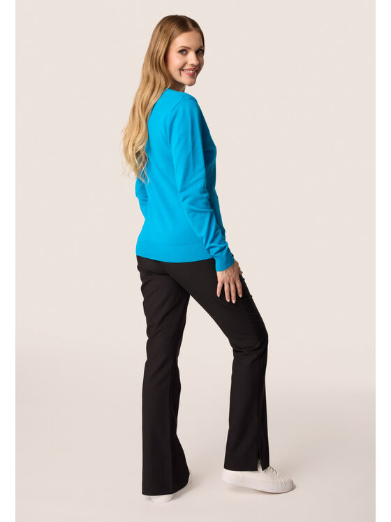 QUIOSQUE QUIOSQUE Sveter 6VF005 Modrá Regular Fit