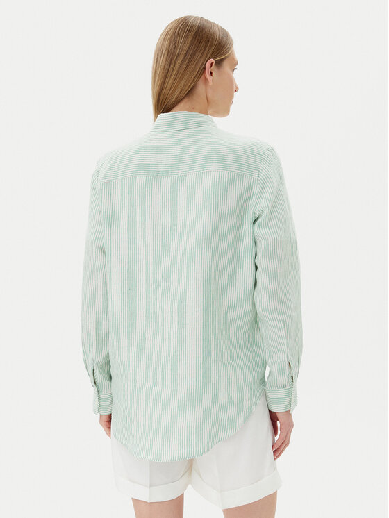 Tommy Hilfiger Tommy Hilfiger Cămașă WW0WW44679 Verde Regular Fit