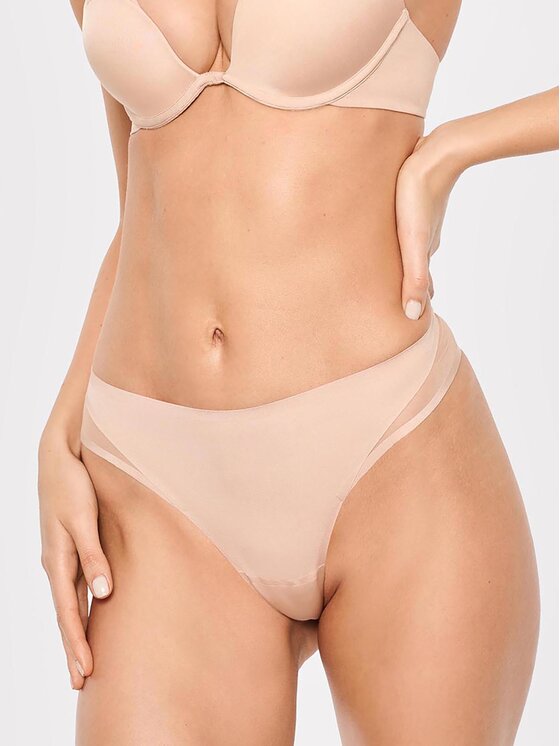 Esotiq Esotiq Brazilian Damenslip Stella 39563 Beige