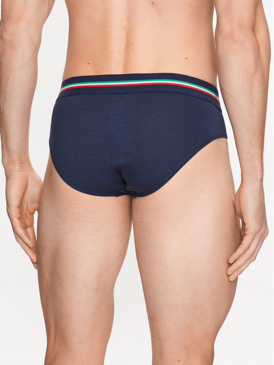 Aeronautica Militare Aeronautica Militare 2er-Set Slips AM1USL001 Dunkelblau
