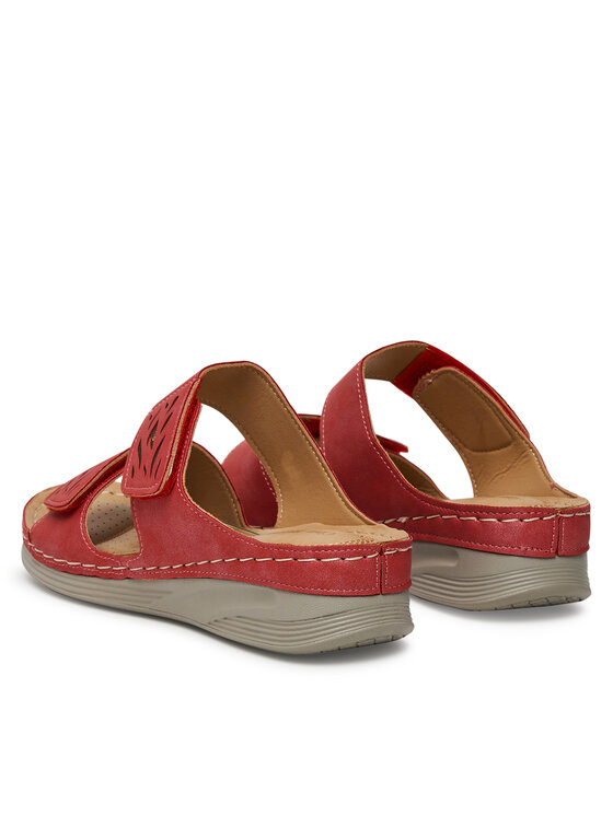 Clara Barson Clara Barson Pantoletten WYL05010-11 Rot