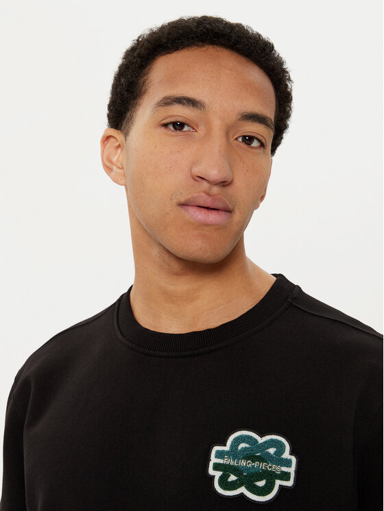 Filling Pieces Filling Pieces Sweatshirt Unisex Gowtu 7453392 Schwarz Regular Fit