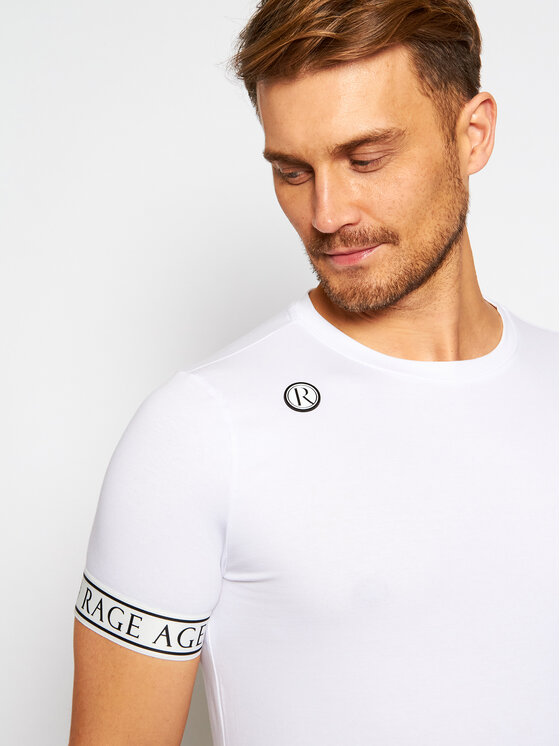 Rage Age Rage Age Póló Imperial 2 Fehér Slim Fit