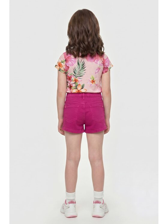 Guess Kids Guess Kids Spodnie materiałowe 181363 Różowy Regular Fit