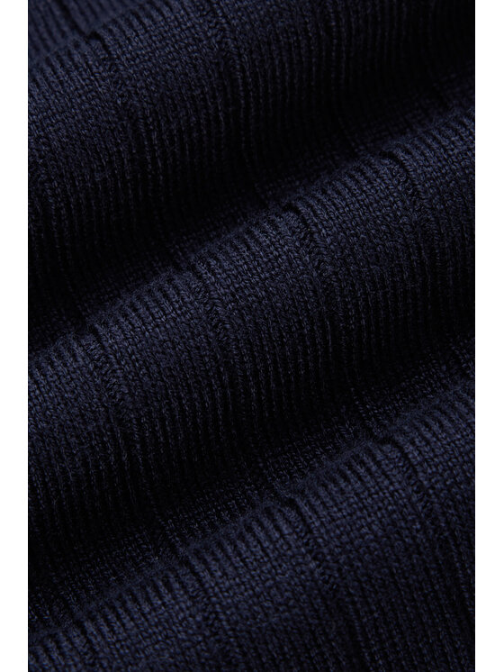 Lancerto Lancerto Sweter Vorn SW073225000086 Granatowy Regular Fit