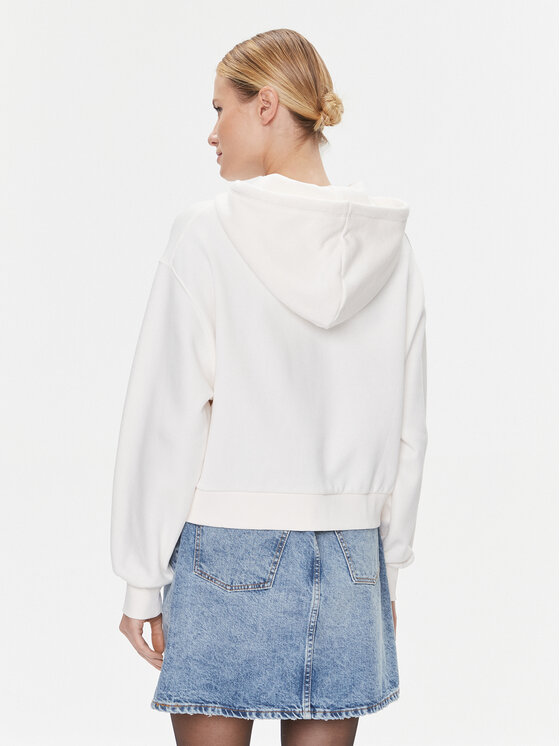 Tommy Hilfiger Tommy Hilfiger Суитшърт WW0WW39797 Бял Regular Fit