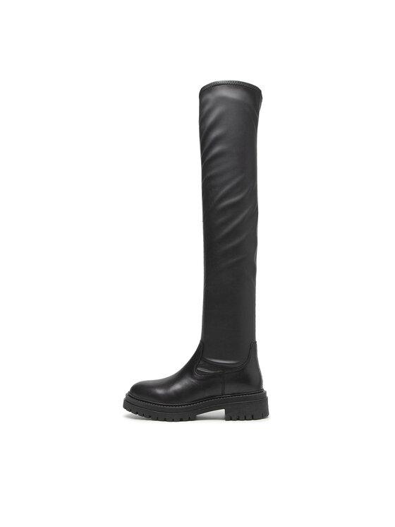 Geox Geox Muszkieterki D Iridea H D16HRH 0KB43 C9999 Czarny