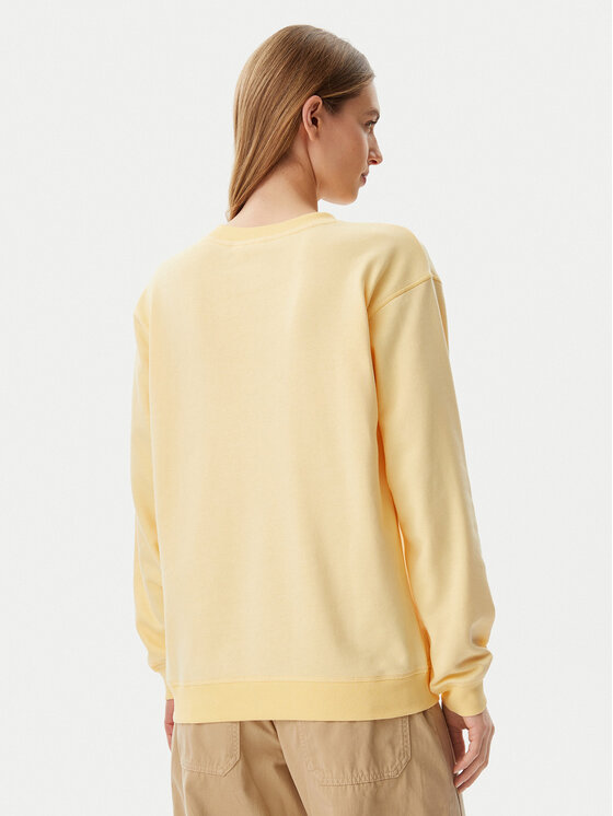 Roxy Roxy Felpa ERJFT04963 Giallo Regular Fit