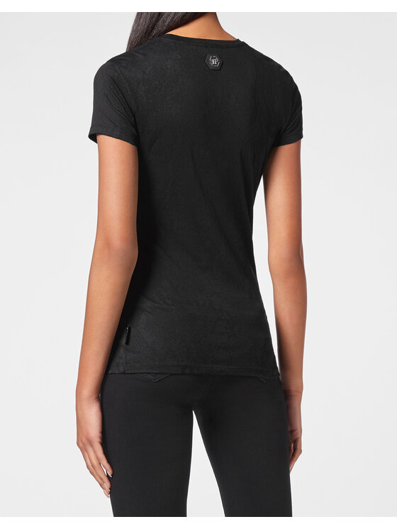 PHILIPP PLEIN PHILIPP PLEIN T-Shirt 2995 Czarny Regular Fit