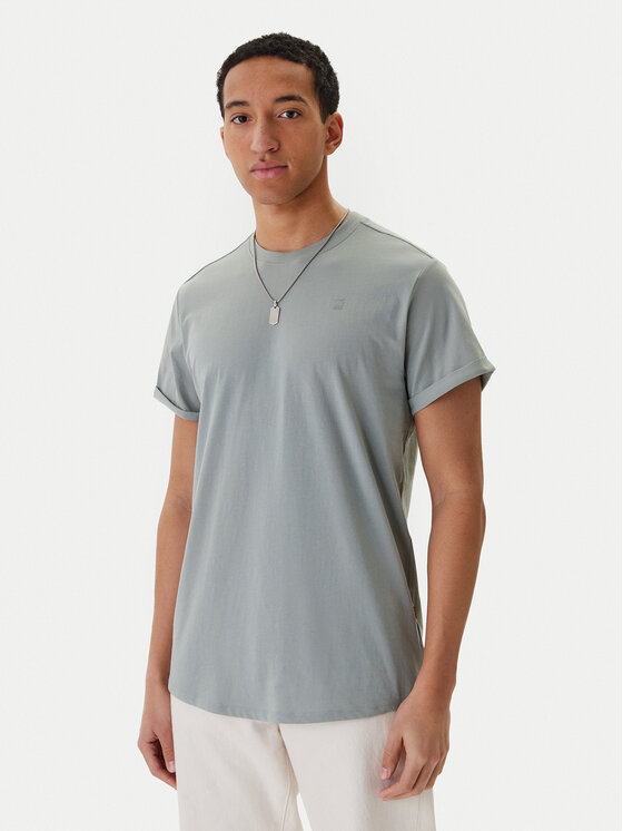 G-Star Raw G-Star Raw T-Shirt Lash D16396-B353 Grün Regular Fit