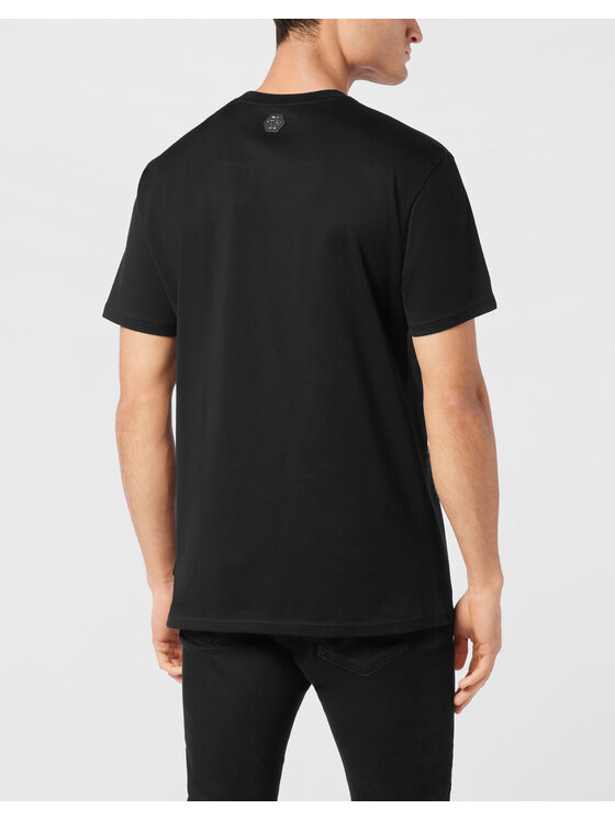 PHILIPP PLEIN PHILIPP PLEIN T-Shirt 23589 Czarny Regular Fit