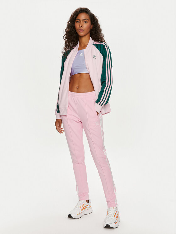 adidas adidas Sporta bikses adicolor SST IR8076 Rozā Slim Fit