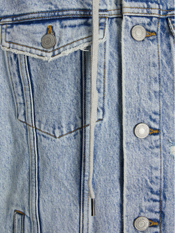 Jack&Jones Jack&Jones Džínsová bunda Jean 12249233 Modrá Regular Fit