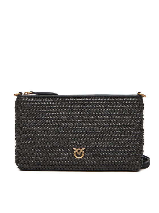 PINKO PINKO Torbica Flat Horizontal Mini PE 25 PCPL 104277 A2CF Crna