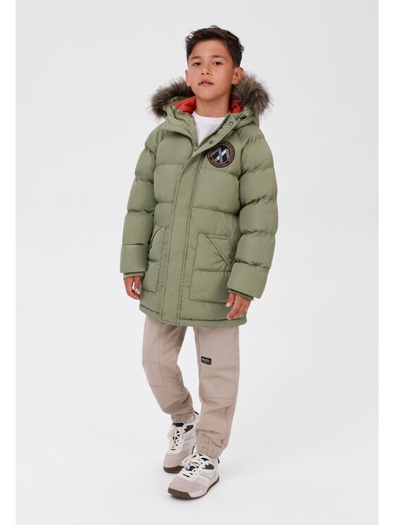 minoti minoti Kurtka zimowa 33COAT281 Khaki Parka Fit