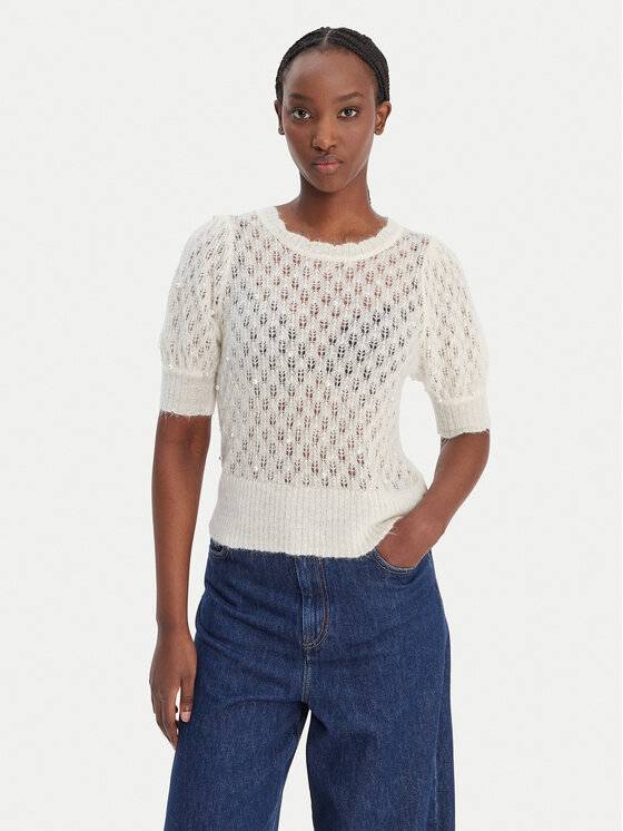 Munthe Munthe Sweater Popta 252161925274 Ekru Regular Fit