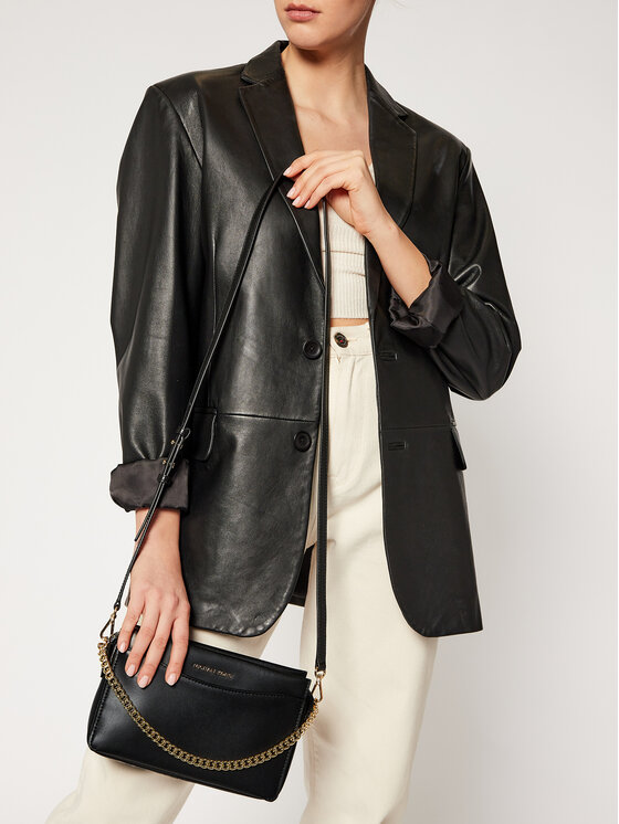 MICHAEL Michael Kors MICHAEL Michael Kors Дамска чанта Jet Set 32F9GJ6C3L Черен
