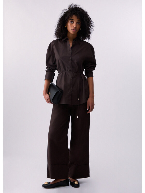 Liu Jo Liu Jo Camicia WA6324T485391109 Marrone Regular Fit