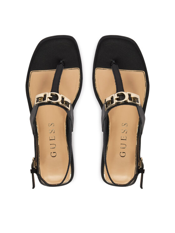 Guess Guess Sandály FLJRMY LEA03 Černá