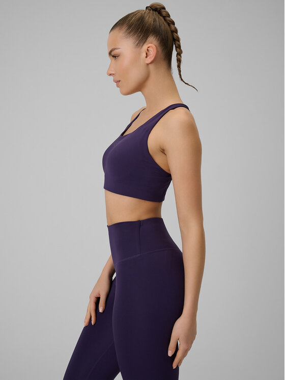 4F 4F Biustonosz sportowy MULTI ACTIVE Fioletowy