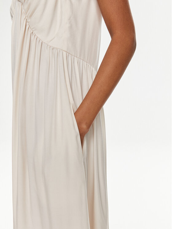 PINKO Pinko Každodenní šaty Nemesi Abito 103562 A1WU Écru Regular Fit
